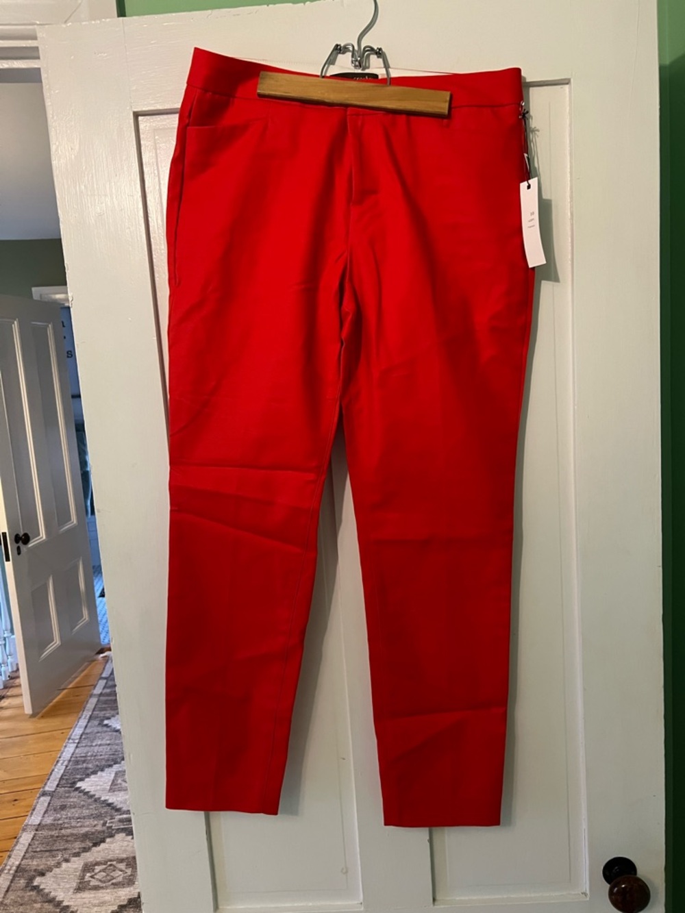 crosby. Bright Red Women's Chino Pants